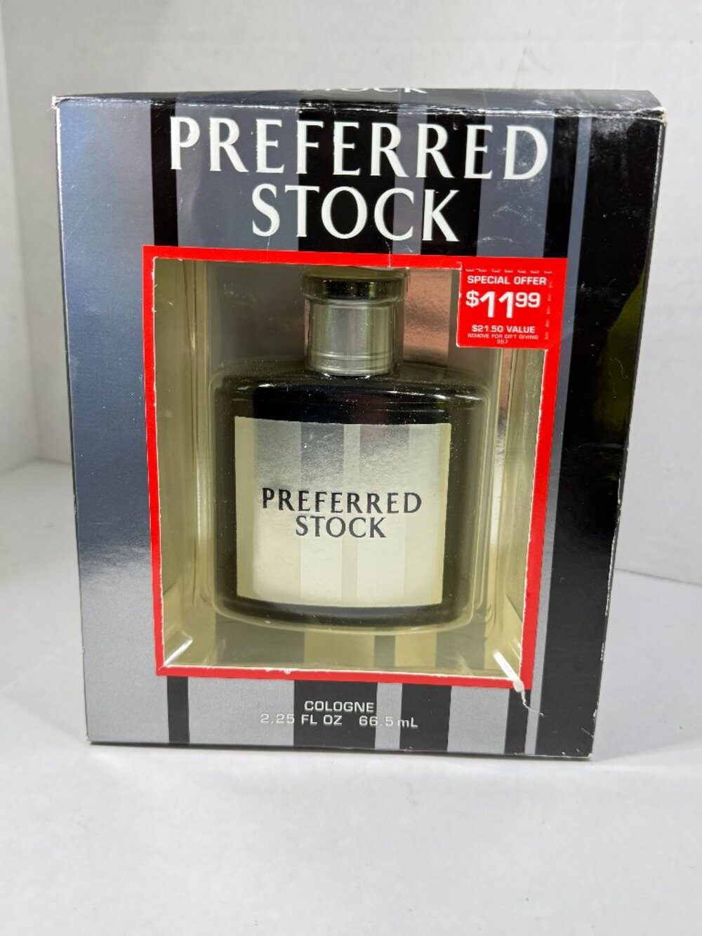 Preferred Stock Cologne Vintage 2.25fl.oz/66.5ml Splash by COTY - New Old Stock